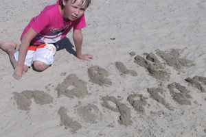 Landelijk Logeren in het zand geschreven